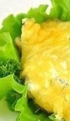 Филе чира с грибами под сыром